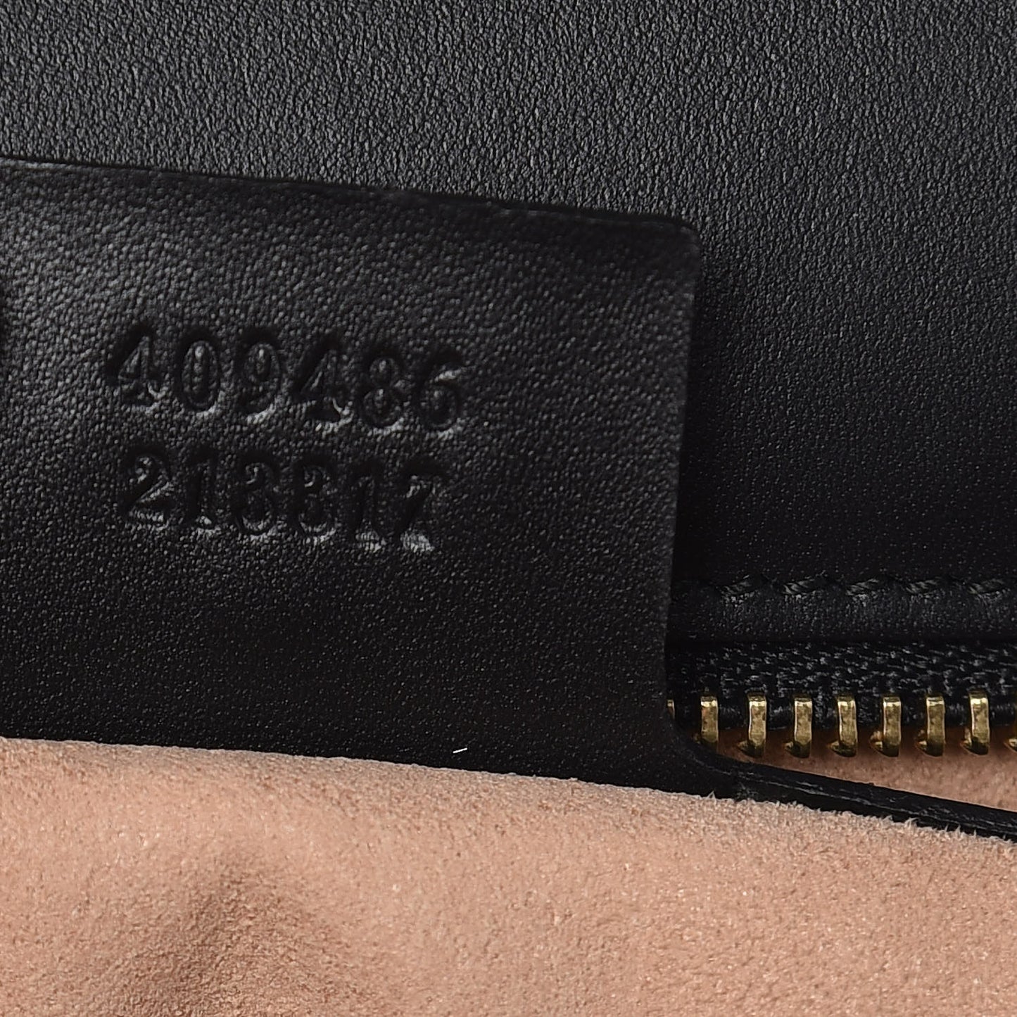 Guccissima Medium Padlock Shoulder Bag Black