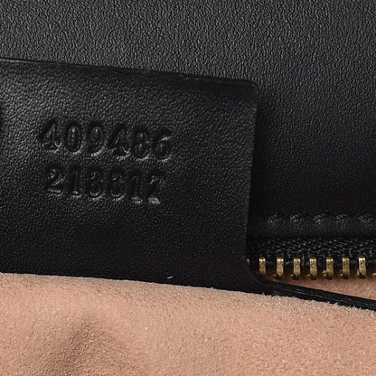 Gucci Guccissima Medium Padlock Shoulder Bag Black 9 of 12