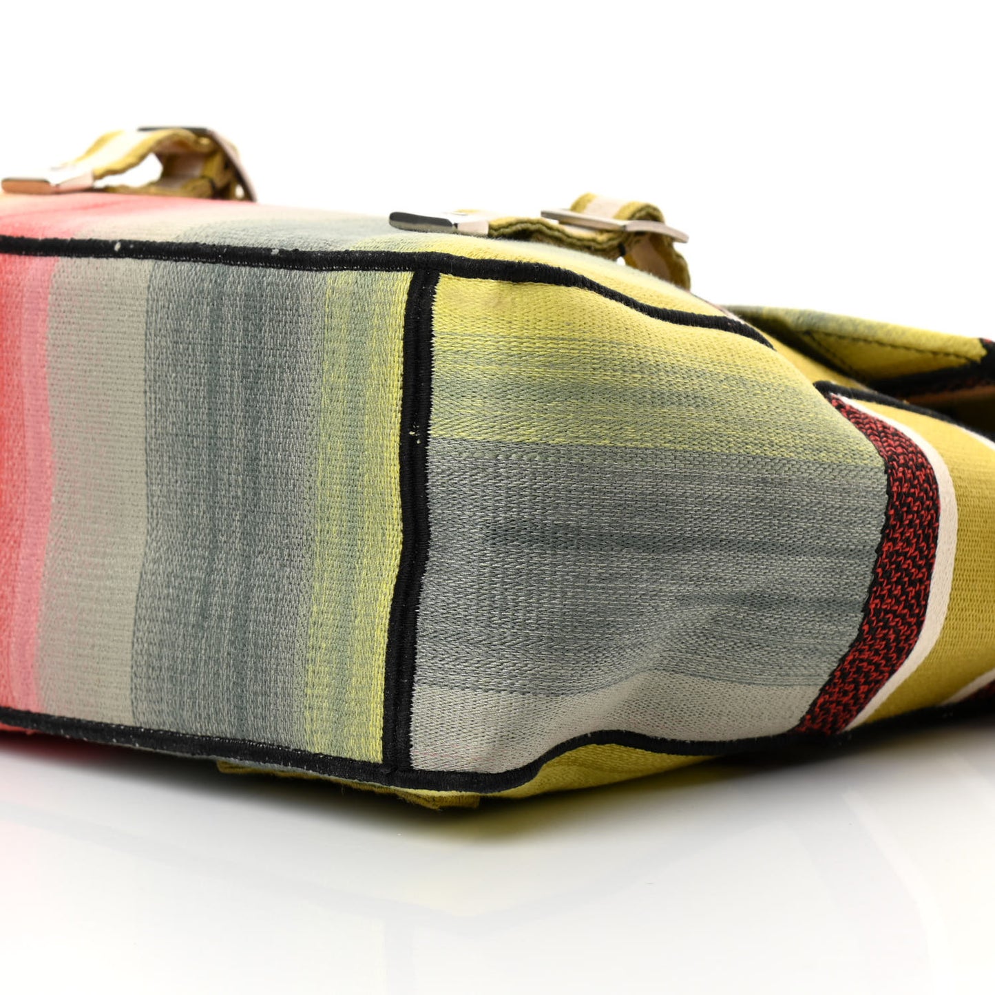 Canvas Embroidered Dioraura Messenger Multicolor