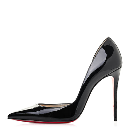 Christian Louboutin Patent Iriza 100 Pumps 39 Black 1 of 4