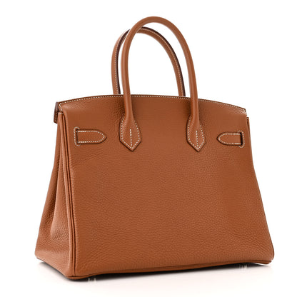 Hermes Togo Birkin 30 Gold 2 of 11