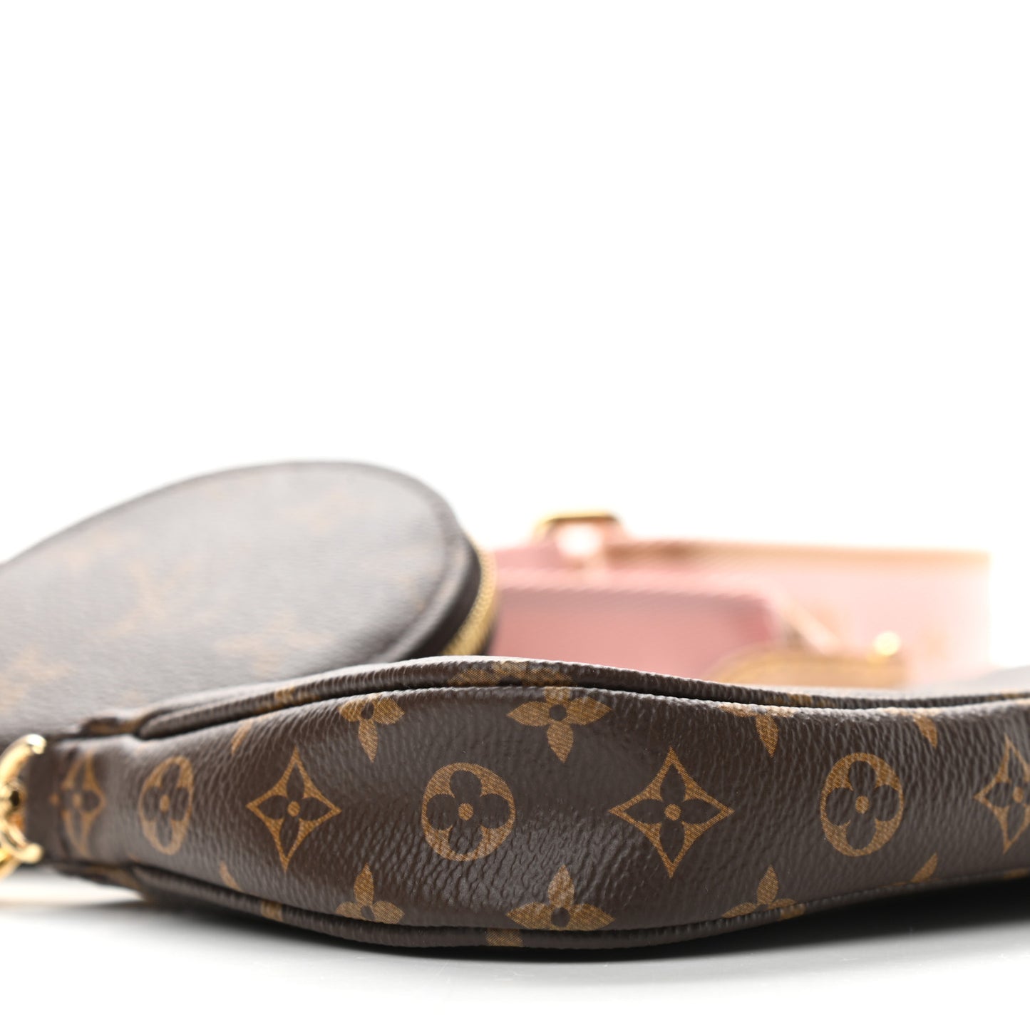 Monogram Multi Pochette Accessories Mini Pochette Rose Clair