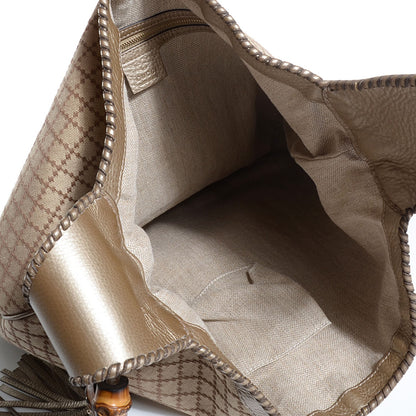 Gucci Diamante Large New Jackie Shoulder Bag Champagne 7 of 9