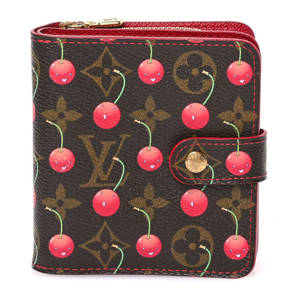 Louis Vuitton Monogram Cerises Compact Zippe Wallet 1 of 7