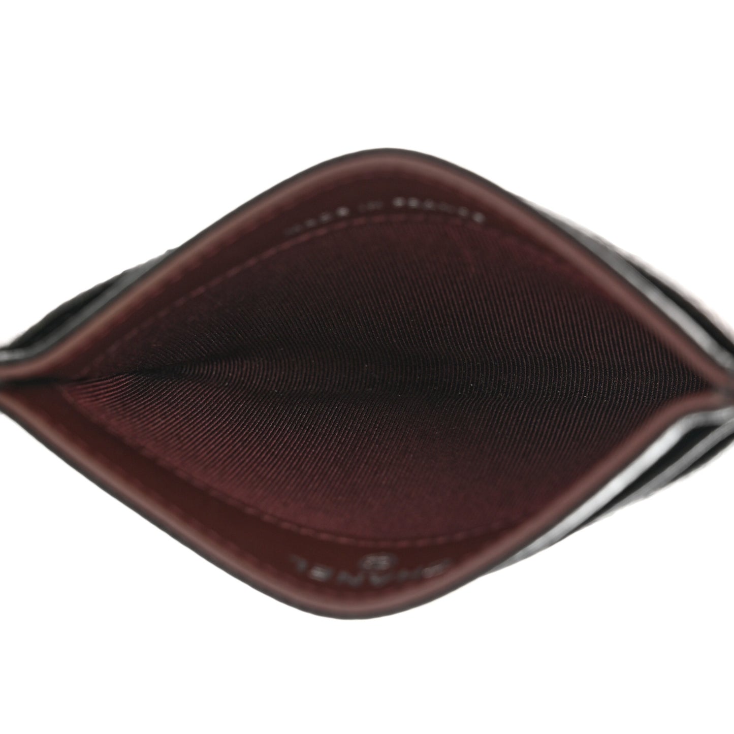 Caviar Quilted Card Holder Black