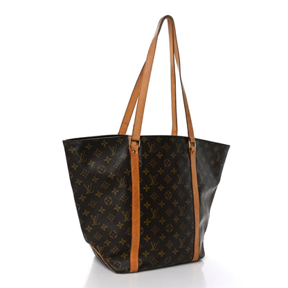 Louis Vuitton Monogram Sac Shopping Tote 3 of 14