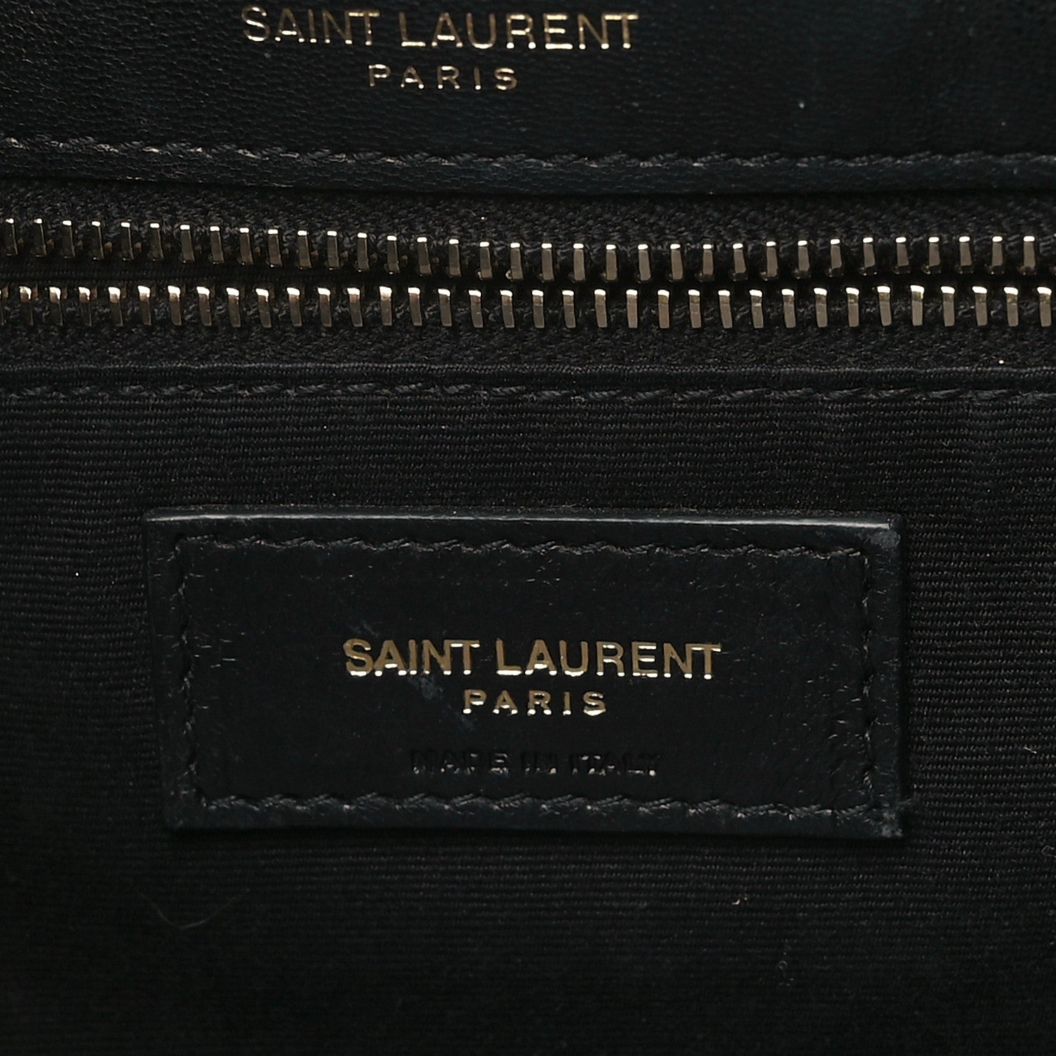 Saint Laurent Lambskin Monogram Tassel Kate 99 Black 6 of 12