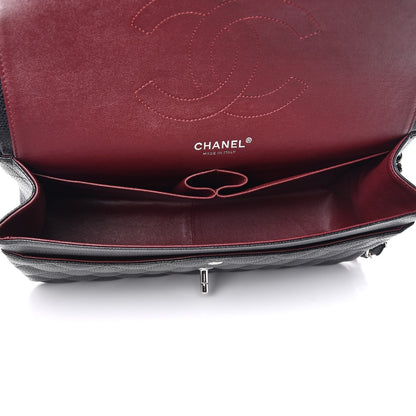 Chanel Caviar Quilted Jumbo Double Flap Black 5 of 8
