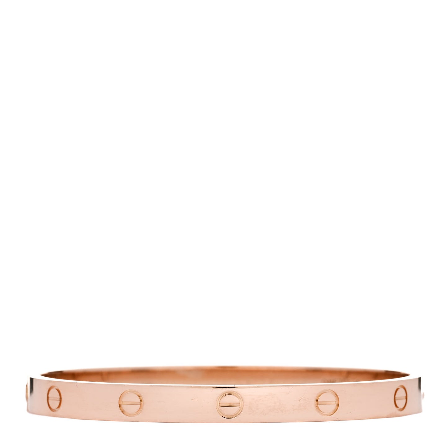 18K Pink Gold LOVE Bracelet 19