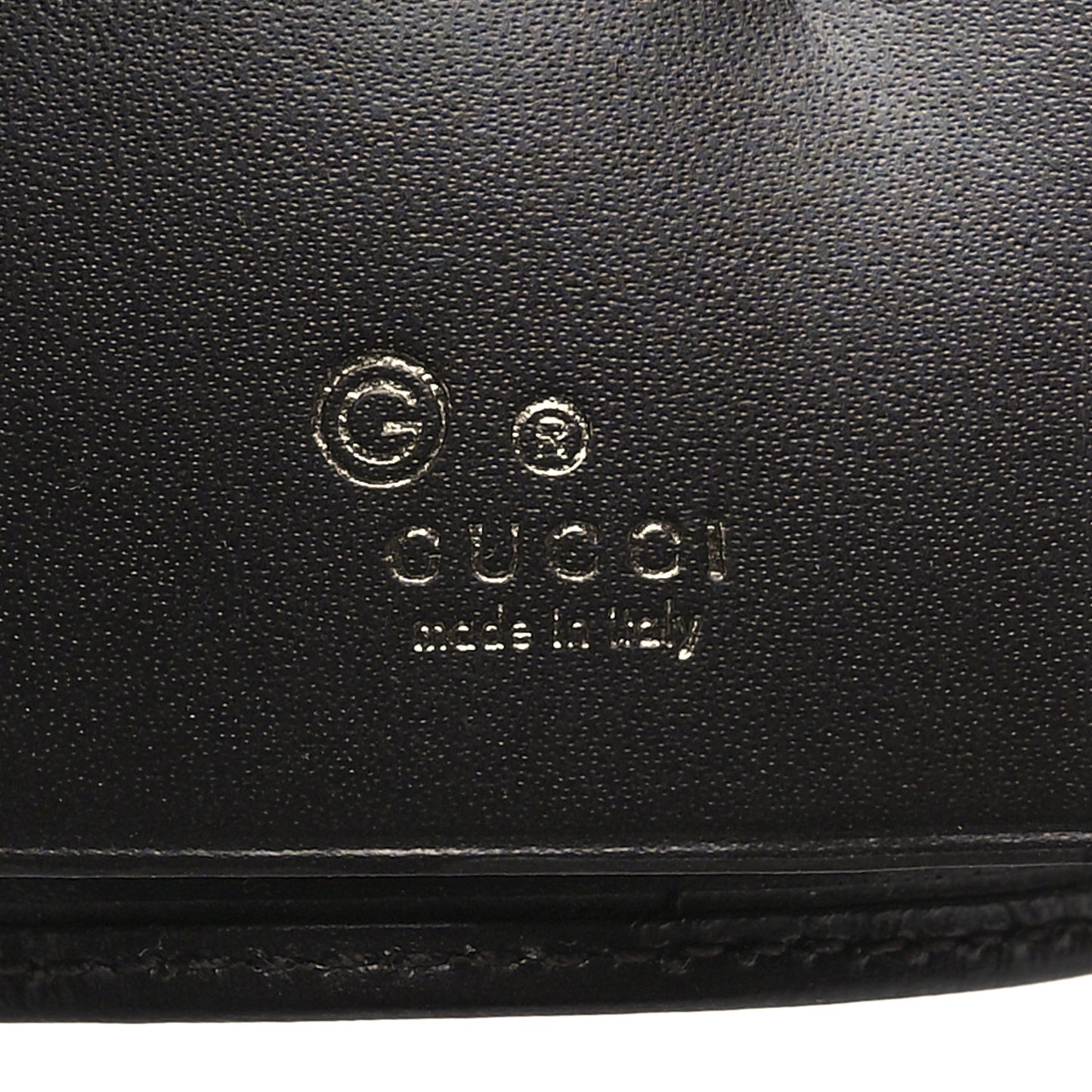 GG Monogram 6 Key Holder Case Black