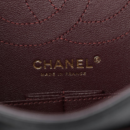 Chanel Aged Calfskin Quilted 2.55 Reissue 225 Flap Black 8 of 10