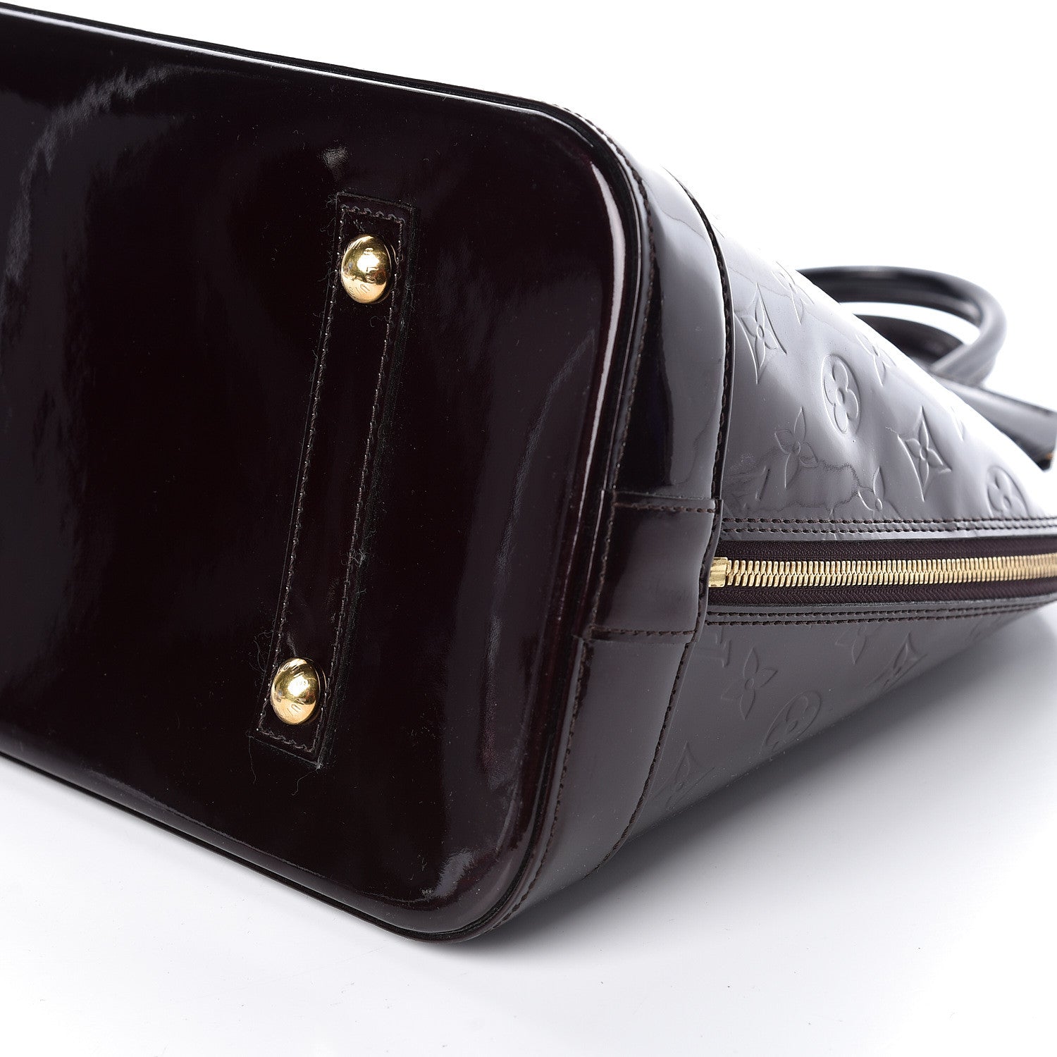 Louis Vuitton Vernis Alma GM Amarante 9 of 10