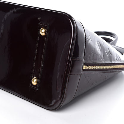 Louis Vuitton Vernis Alma GM Amarante 9 of 10