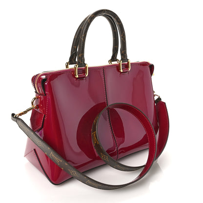 Louis Vuitton Patent Calfskin Miroir Tote Magenta 2 of 8