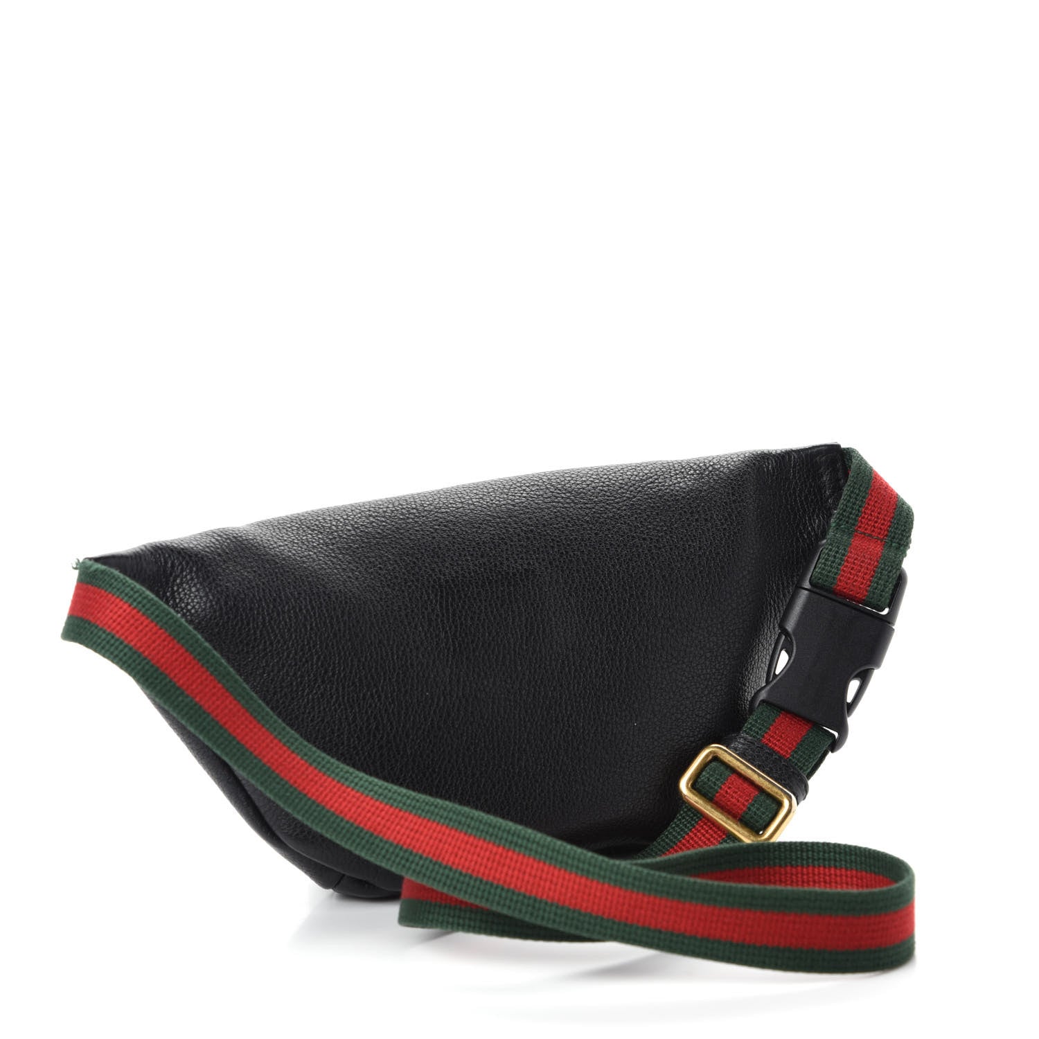 Gucci Grained Calfskin Small Logo Belt Bag Black 3 of 11