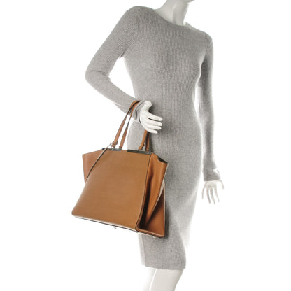 Fendi Vitello Elite Flamingo Large 3Jours Tote Orzo 2 of 7