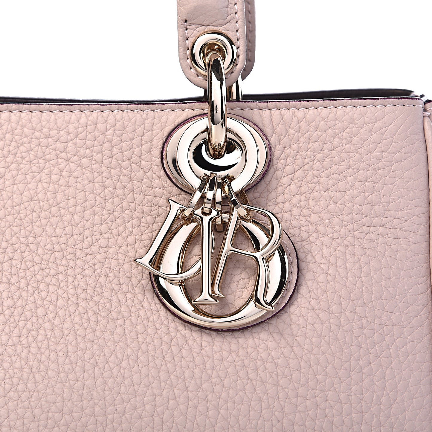 Calfskin Mini Diorissimo Tote Pink