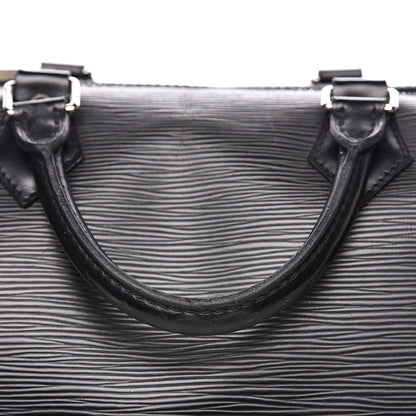 Louis Vuitton Epi Speedy 30 Black 16 of 19