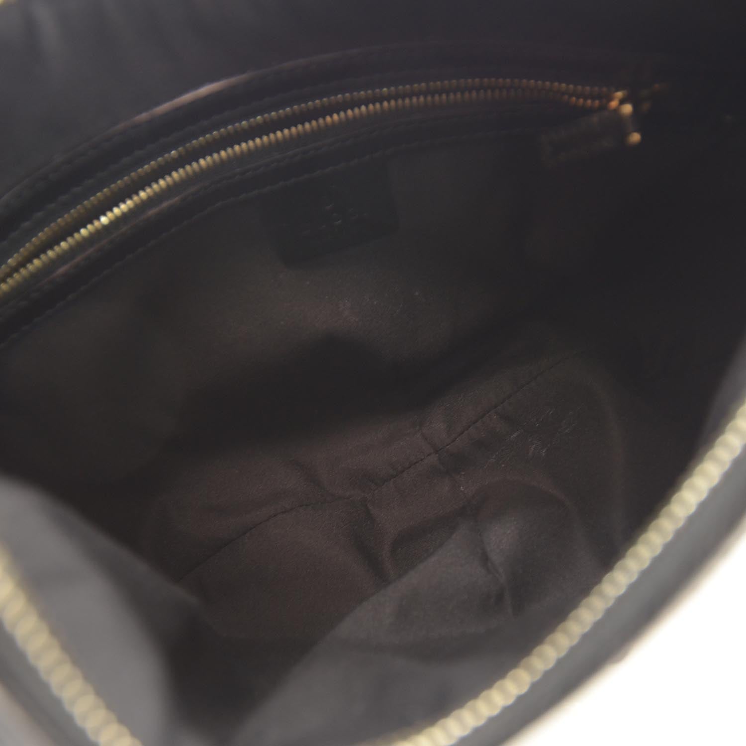 Gucci Monogram Reins Hobo Black 7 of 8