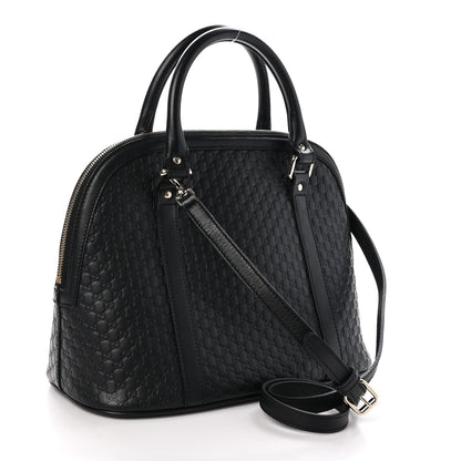 Gucci Microguccissima Medium Dome Bag Black 3 of 10