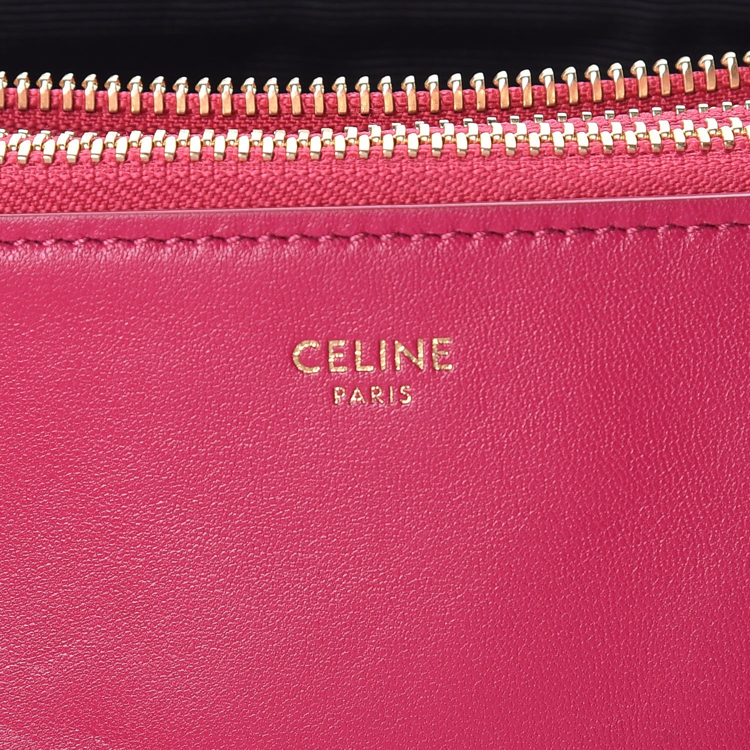 Celine Lambskin Small Trio Crossbody Bag Pink 8 of 11