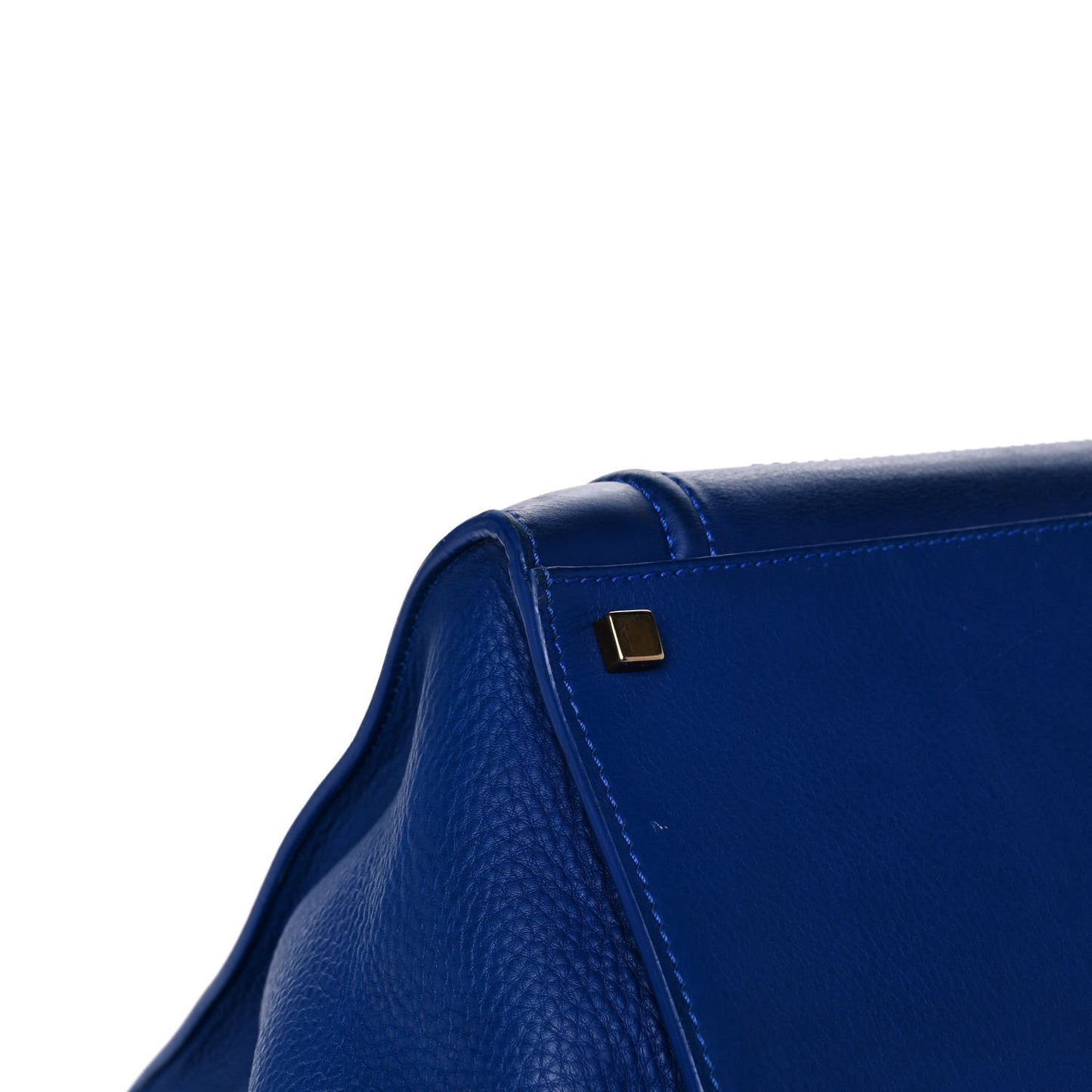 Supple Calfskin Medium Phantom Luggage Royal Blue