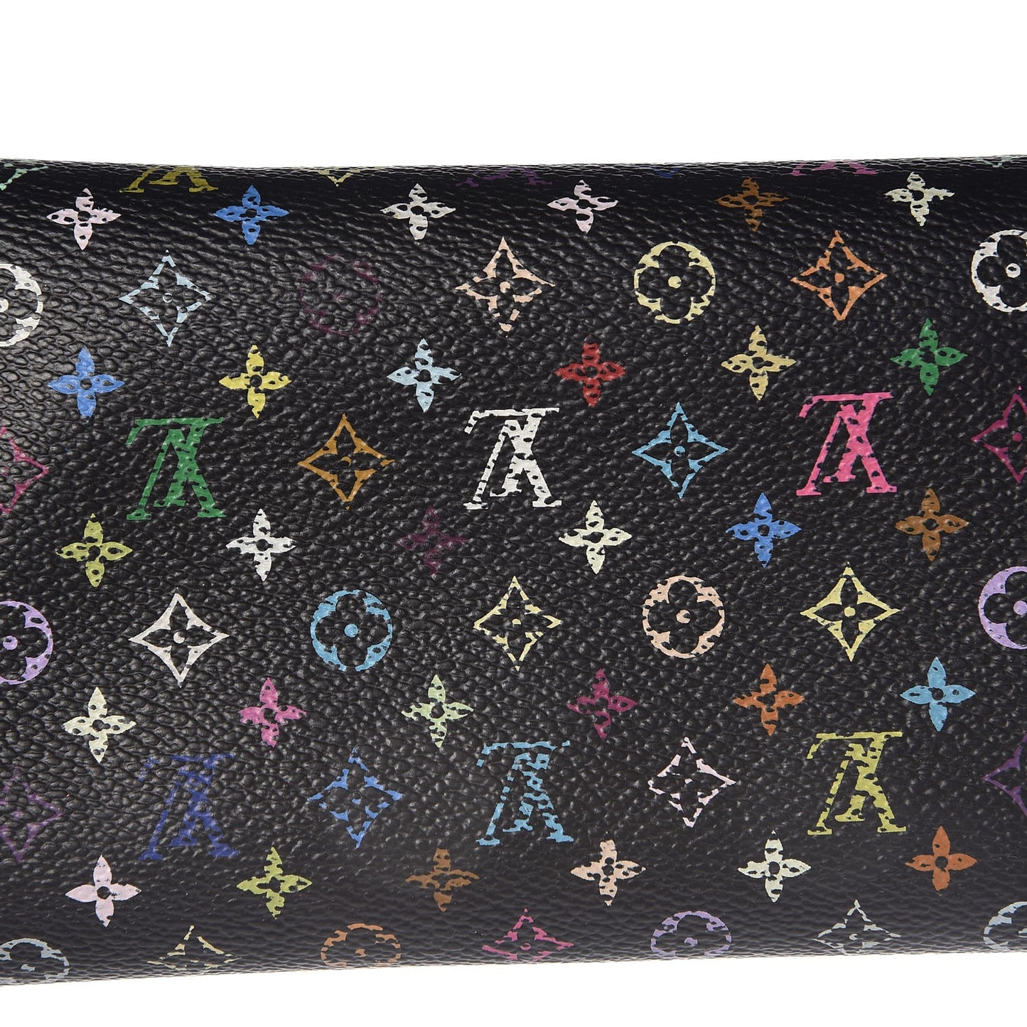 Monogram Multicolor Sarah Wallet Black Pistache
