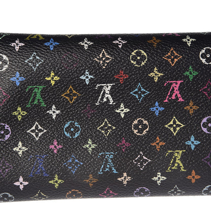 Louis Vuitton Monogram Multicolor Sarah Wallet Black Pistache 8 of 8