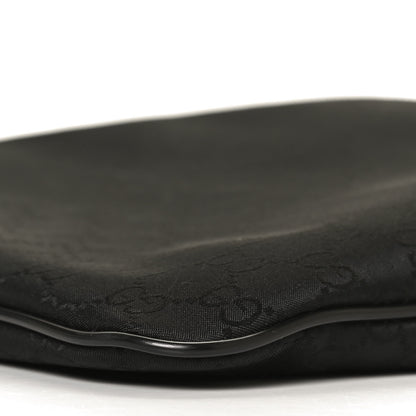 Gucci Nylon Monogram Medium Flat Messenger Bag Black 11 of 11