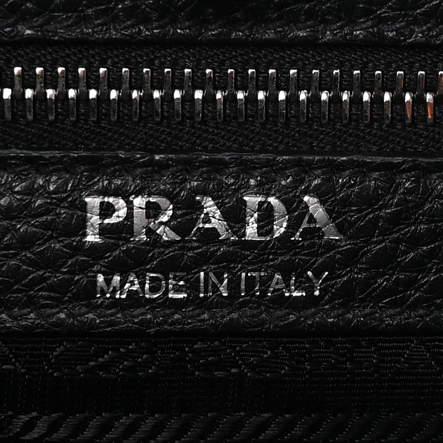 Prada Vitello Daino Soft Hobo Messenger Bag Black 6 of 9