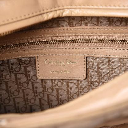 Christian Dior Lambskin Cannage Large Lady Dior Beige 6 of 15