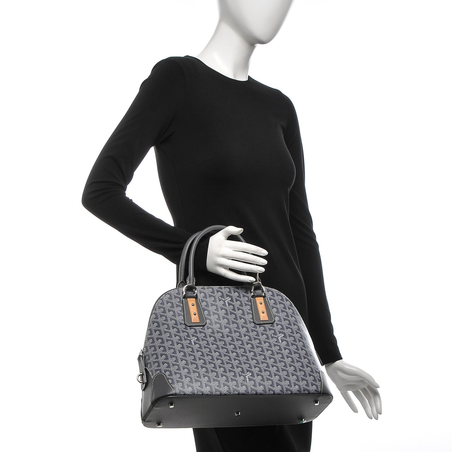 Goyard Goyardine Sac Vendome PM Grey 2 of 7