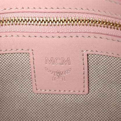 MCM Visetos Medium Crossbody Pouch Soft Pink 6 of 10