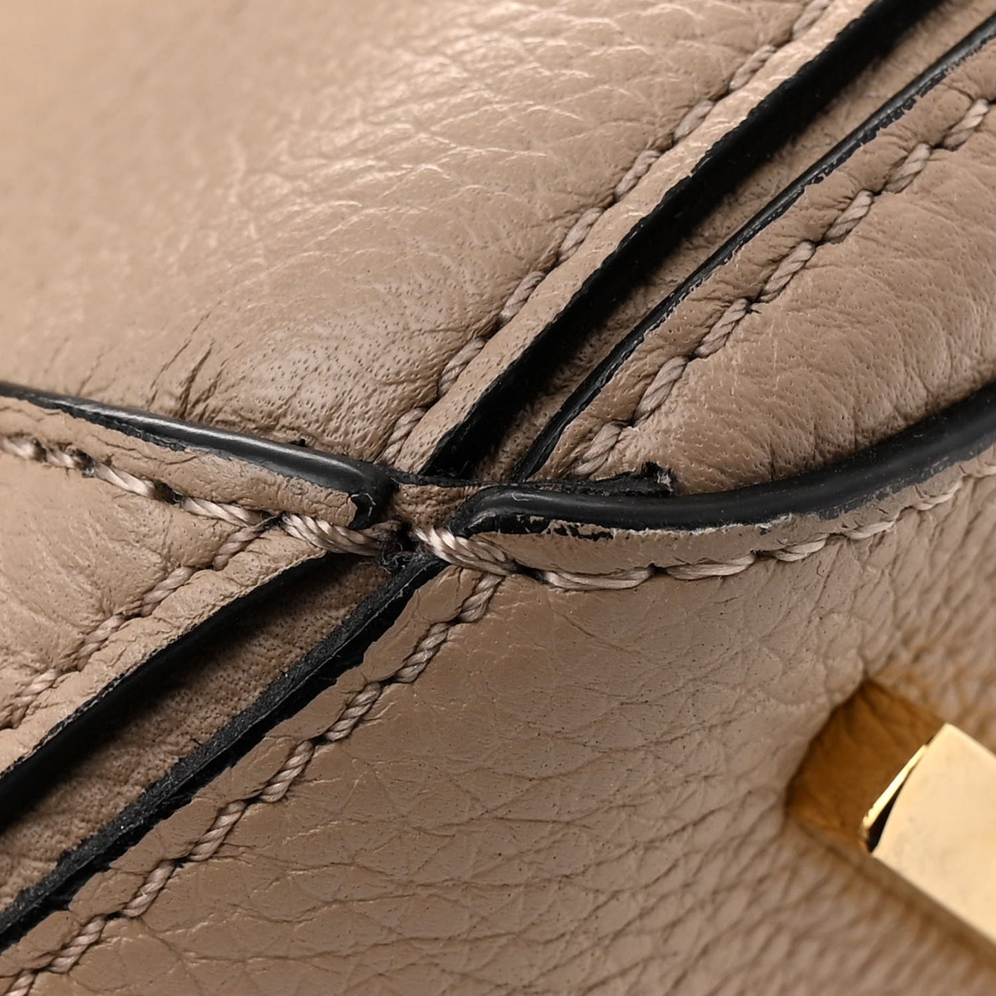 Calfskin Medium Puzzle Bag Light Oat