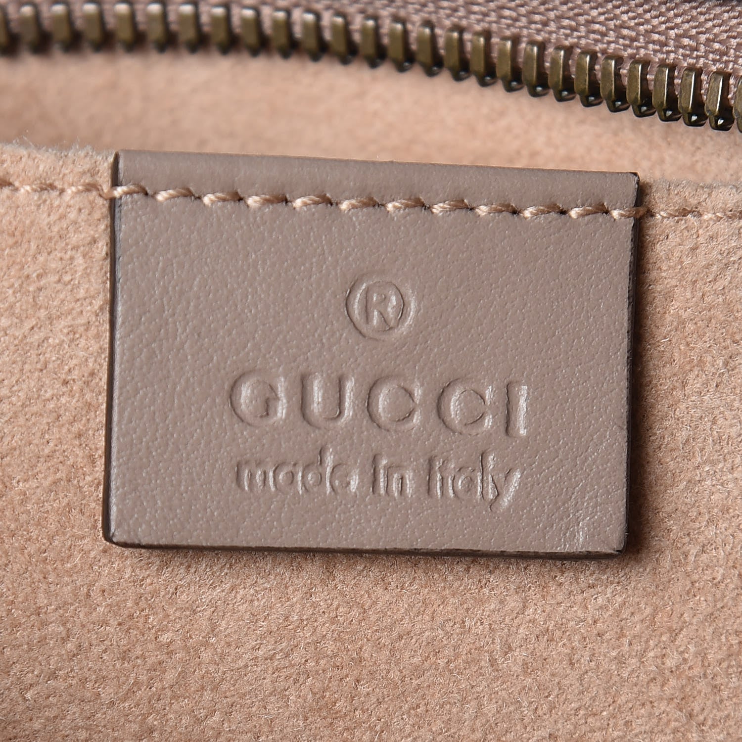 Gucci Calfskin Matelasse Small GG Marmont Chain Shoulder Bag Porcelain Rose 8 of 9