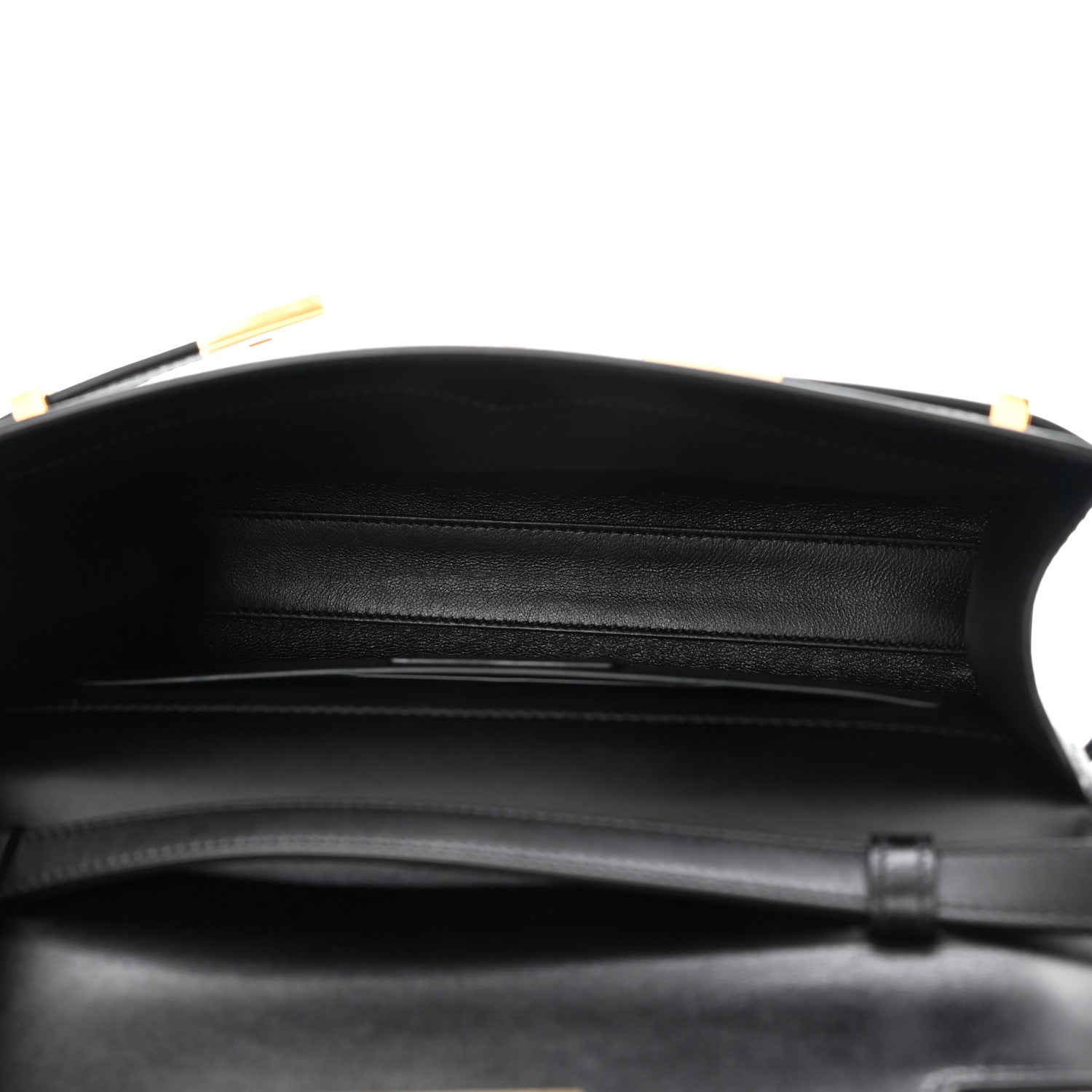 Saint Laurent Smooth Calfskin Small Manhattan Shoulder Bag Black 5 of 9