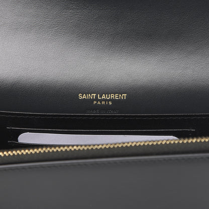 Saint Laurent Smooth Calfskin Monogram Kate Belt Bag Dark Leaf 6 of 8
