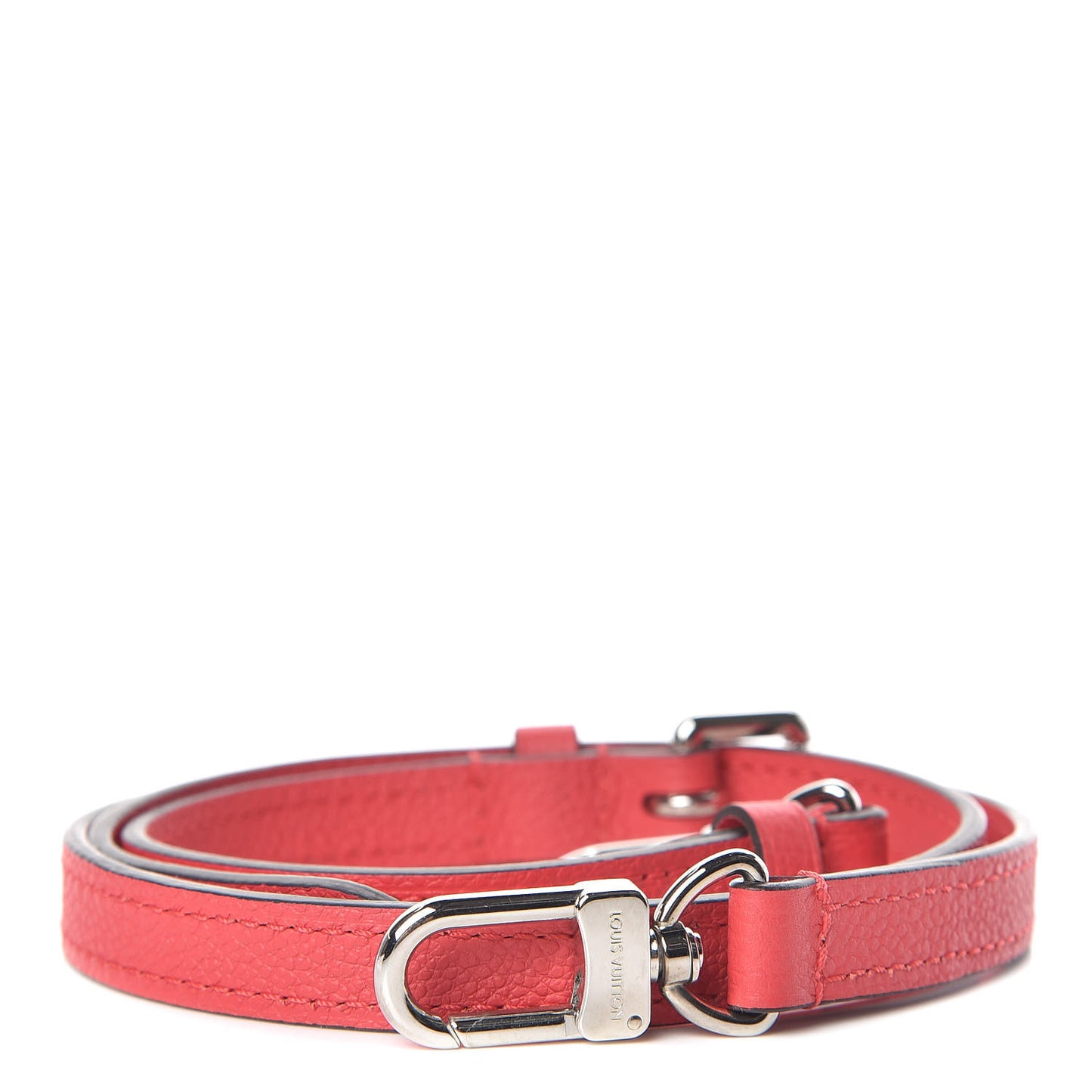 Calfskin Adjustable 16mm Shoulder Strap Poppy