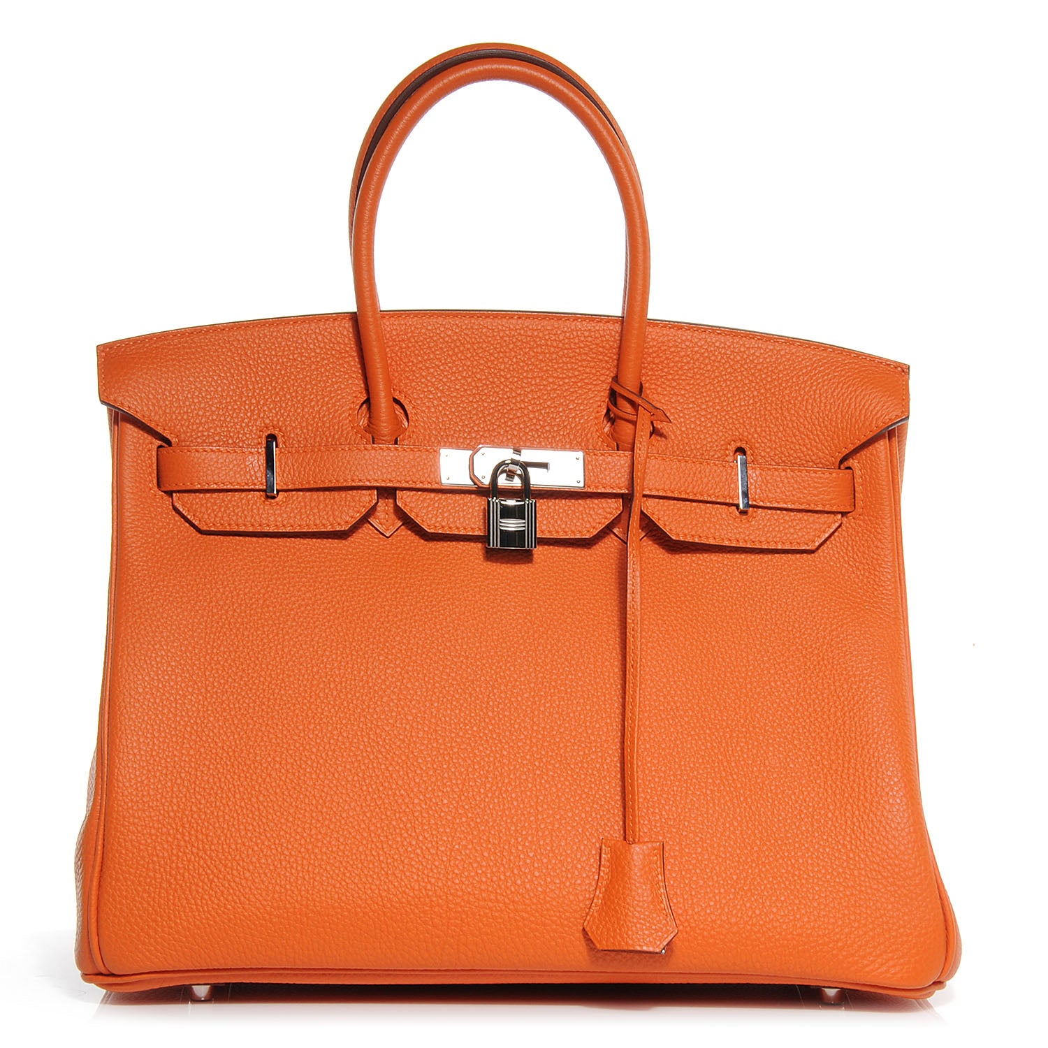 Hermes Togo Birkin 35 Orange 1 of 9