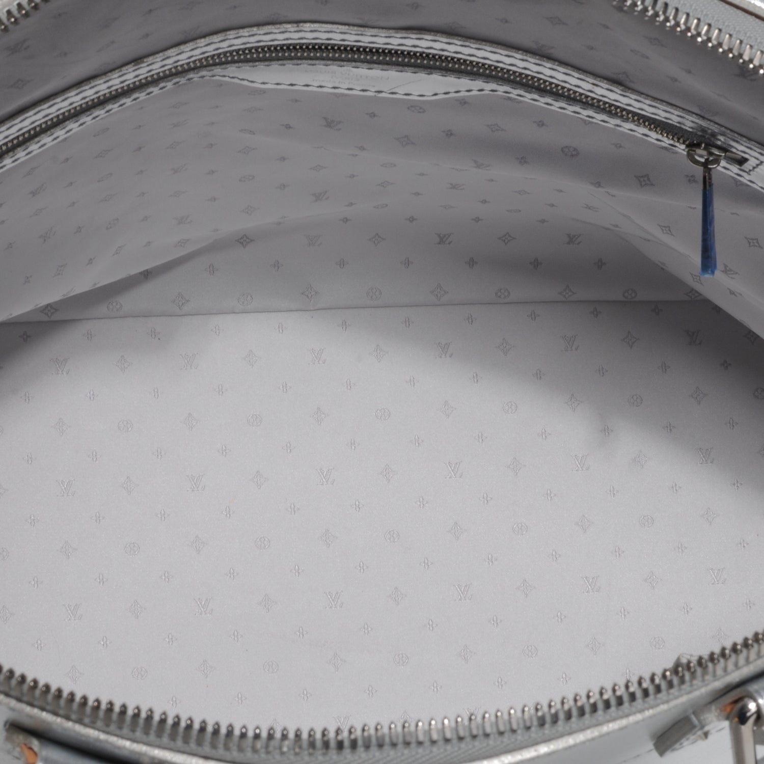 Louis Vuitton Suhali Lockit MM Silver 5 of 7