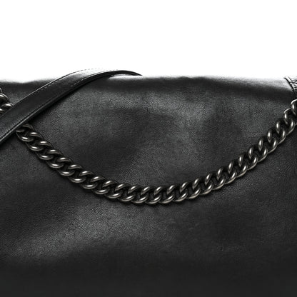 Chanel Calfskin Large Boy Reverso Flap Black 8 of 10