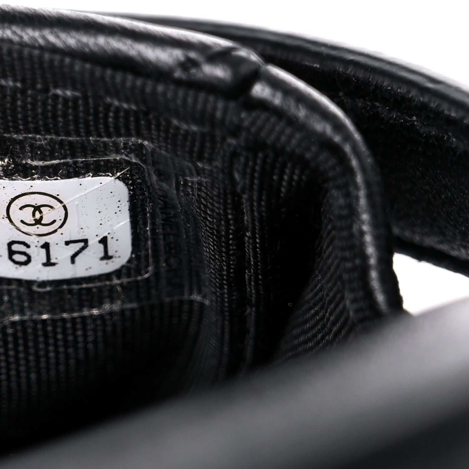 Chanel Tweed Lambskin Quilted Waist Bag With Coin Purse Black 7 of 12