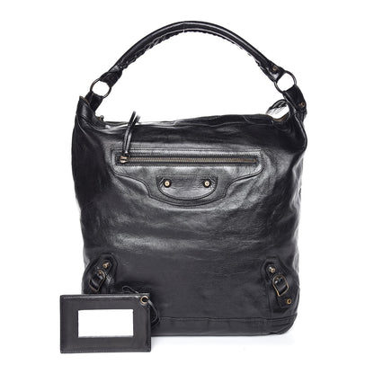 Balenciaga Chevre Classic Hardware Day Hobo Black 1 of 7