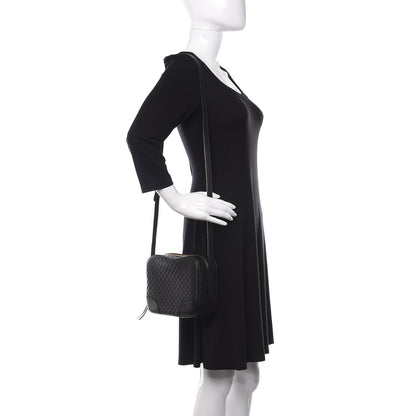 Gucci Microguccissima Mini Bree Messenger Bag Black 2 of 10