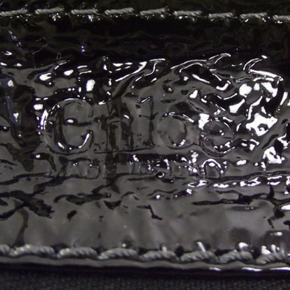 Chloe Patent Leather Paddington Tote Noir 14 of 18