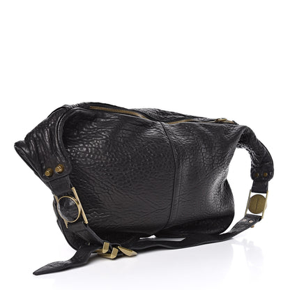 Alexander Wang Pebbled Lambskin Max Fanny Pack Belt Bag Black 3 of 9