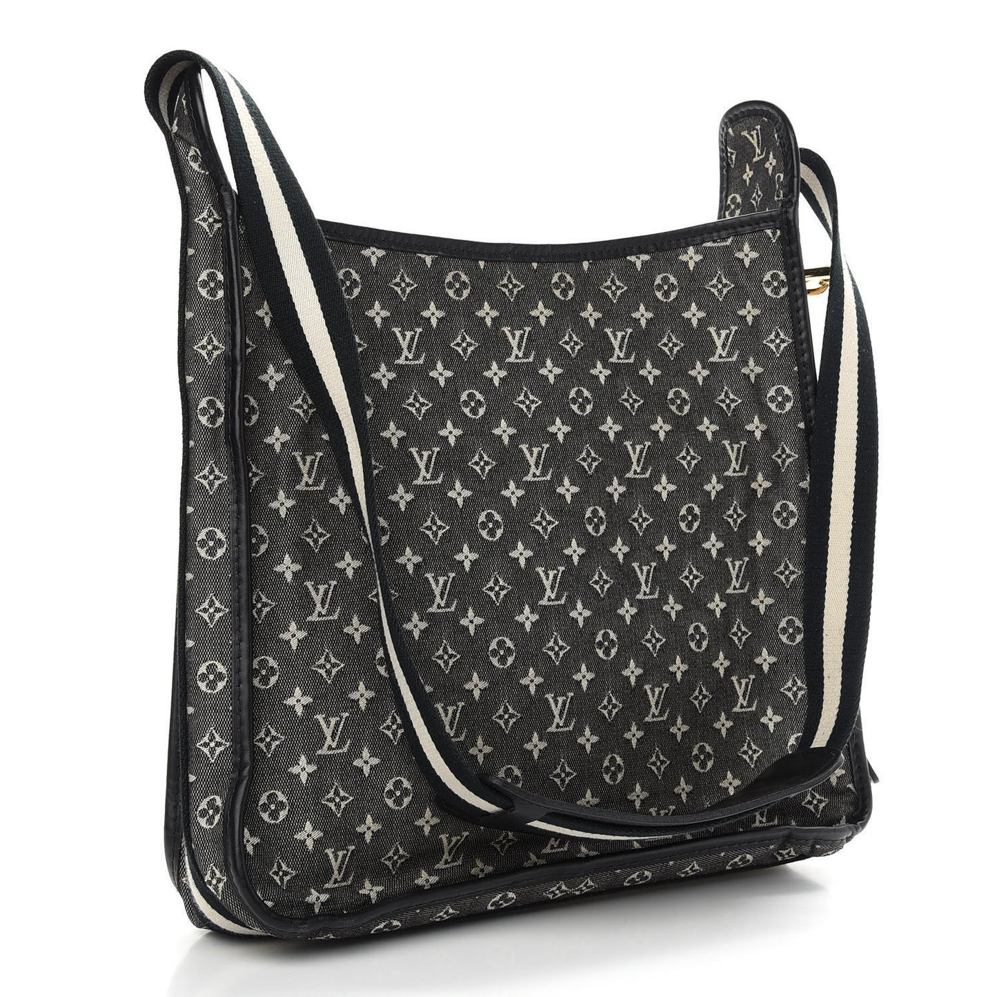 Mini Monogram Besace Mary Kate Black