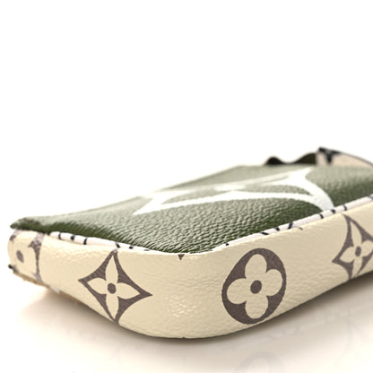 Louis Vuitton Monogram Giant Micro Pochette Accessories Kaki White 9 of 11