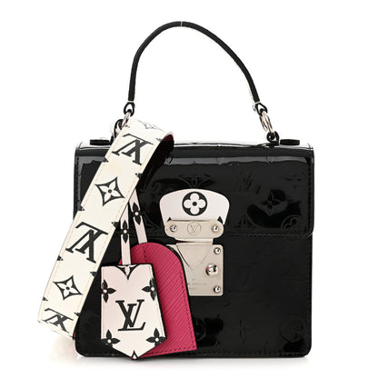 Louis Vuitton Vernis Epi Monogram Spring Street Black 1 of 15