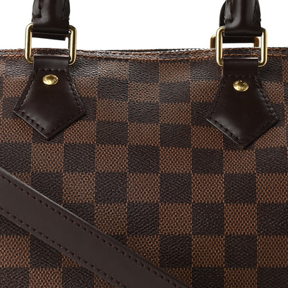 Louis Vuitton Damier Ebene Speedy Bandouliere 25 8 of 11